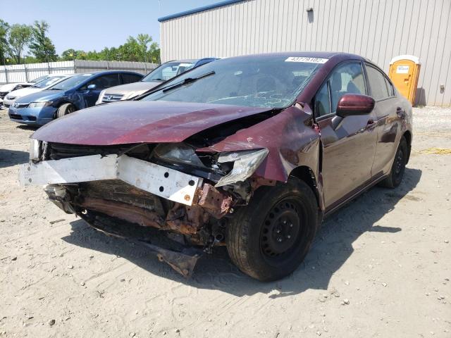 Photo 2 from auction – 2014 HONDA CIVIC LX with VIN 2HGFB2F5XEH550474