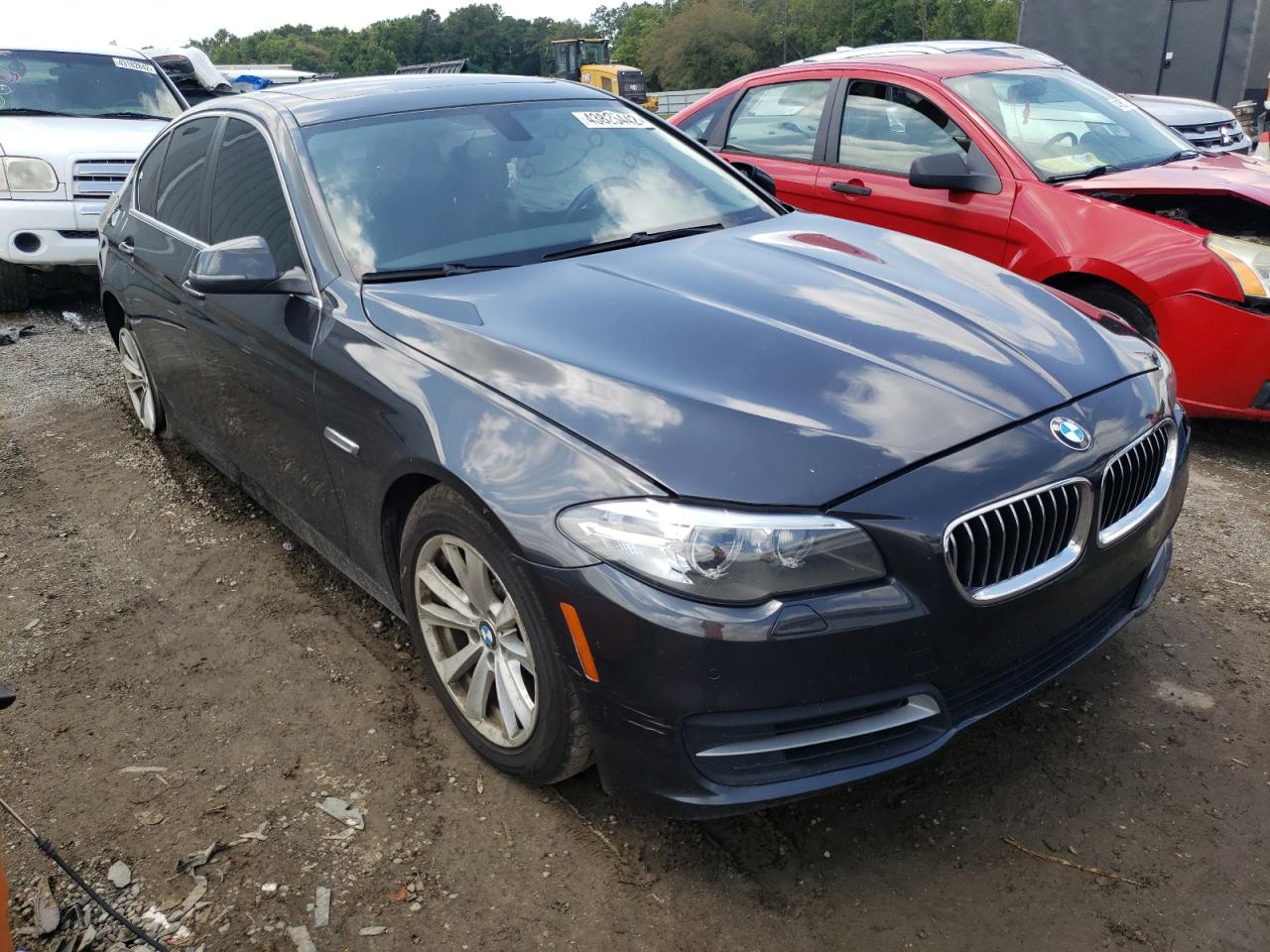 BMW 528 I 2014 with VIN WBA5A5C57ED504744 - Photo from auction