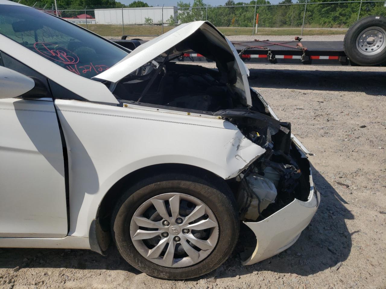 Photo 9 from auction – 2011 HYUNDAI SONATA GLS with VIN 5NPEB4AC6BH155870