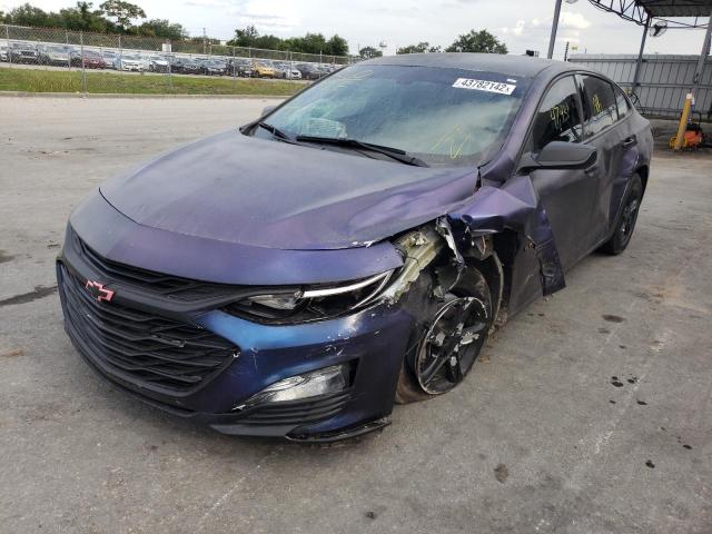 Photo 2 from auction – 2020 CHEVROLET MALIBU with VIN 1G1ZB5ST0LF028283