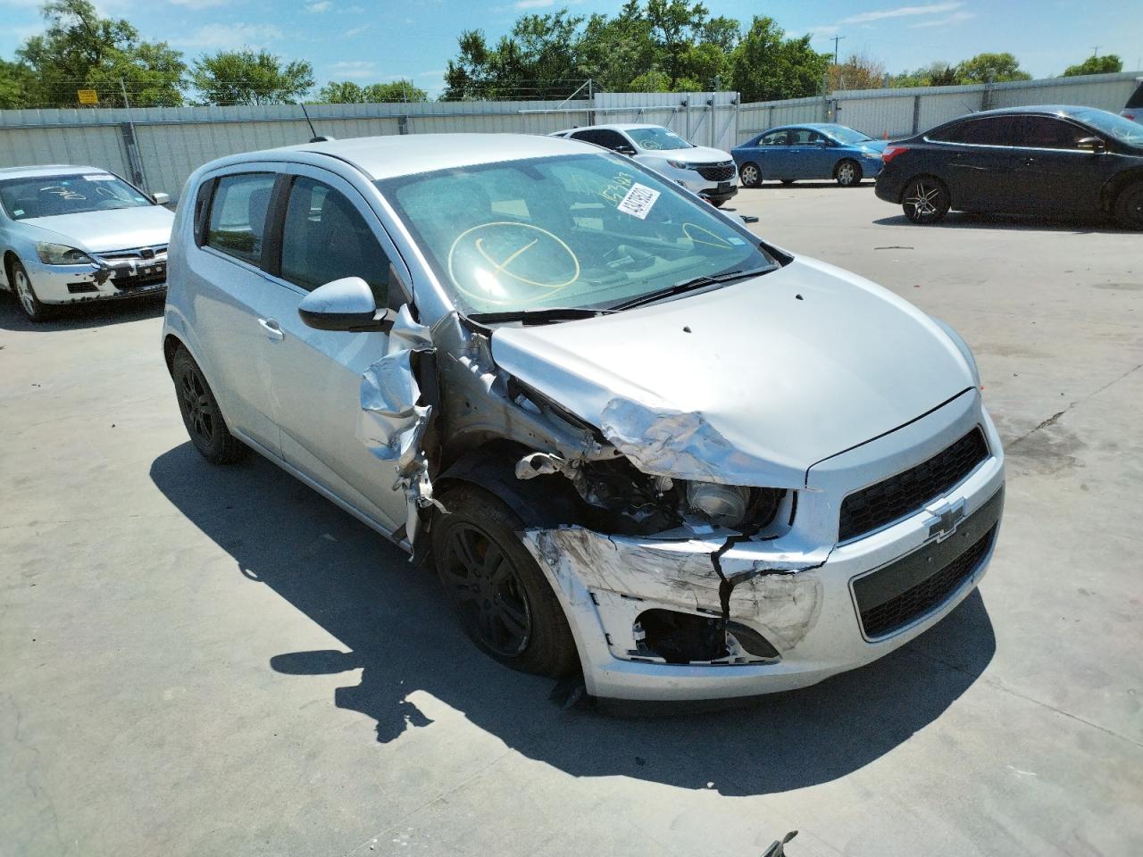 CHEVROLET SONIC LT 2016 with VIN 1G1JC6SH5G4153423 - Photo from auction