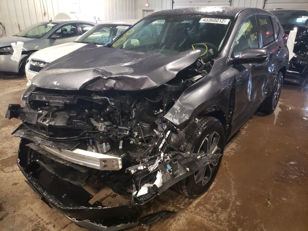 Photo 2 from auction – 2021 HONDA CR-V EX with VIN 5J6RW2H59ML019808