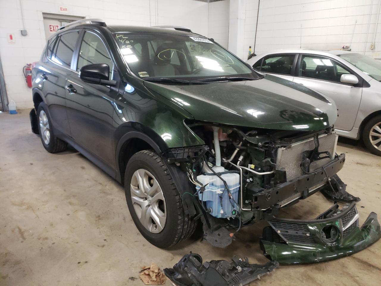 TOYOTA RAV4 LE 2013 with VIN JTMBFREV6D5003672 - Photo from auction