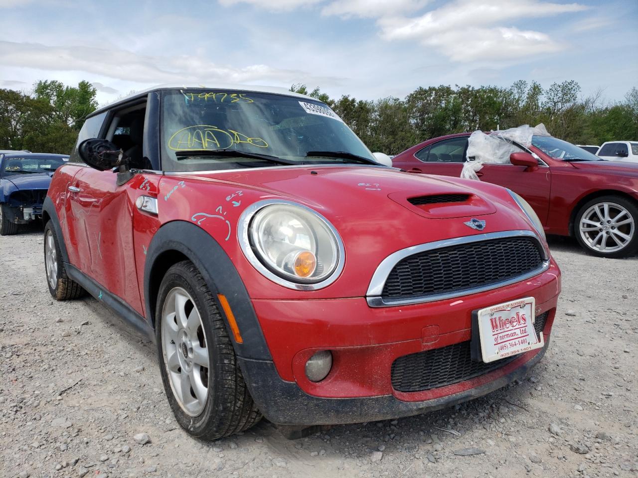MINI COOPER S 2009 with VIN WMWMF735X9TT99735 - Photo from auction