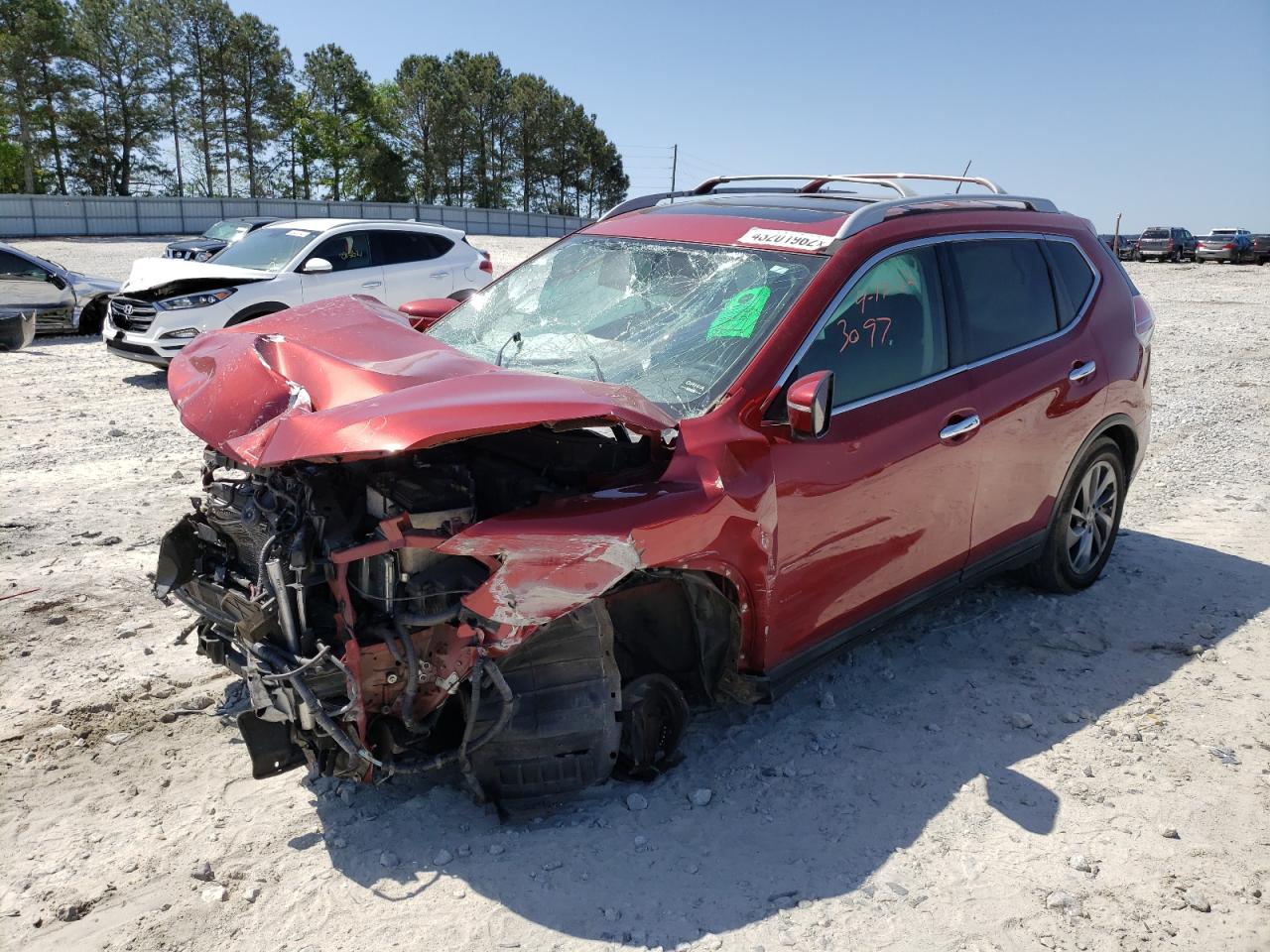 Photo 2 from auction – 2015 NISSAN ROGUE S with VIN 5N1AT2MT1FC893097