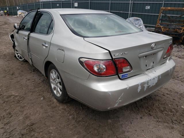 Photo 3 from auction – 2004 LEXUS ES 330 with VIN JTHBA30GX45037083