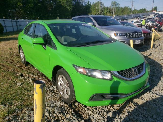 HONDA CIVIC LX 2015 with VIN 2HGFB2F57FH536436 - Photo from auction