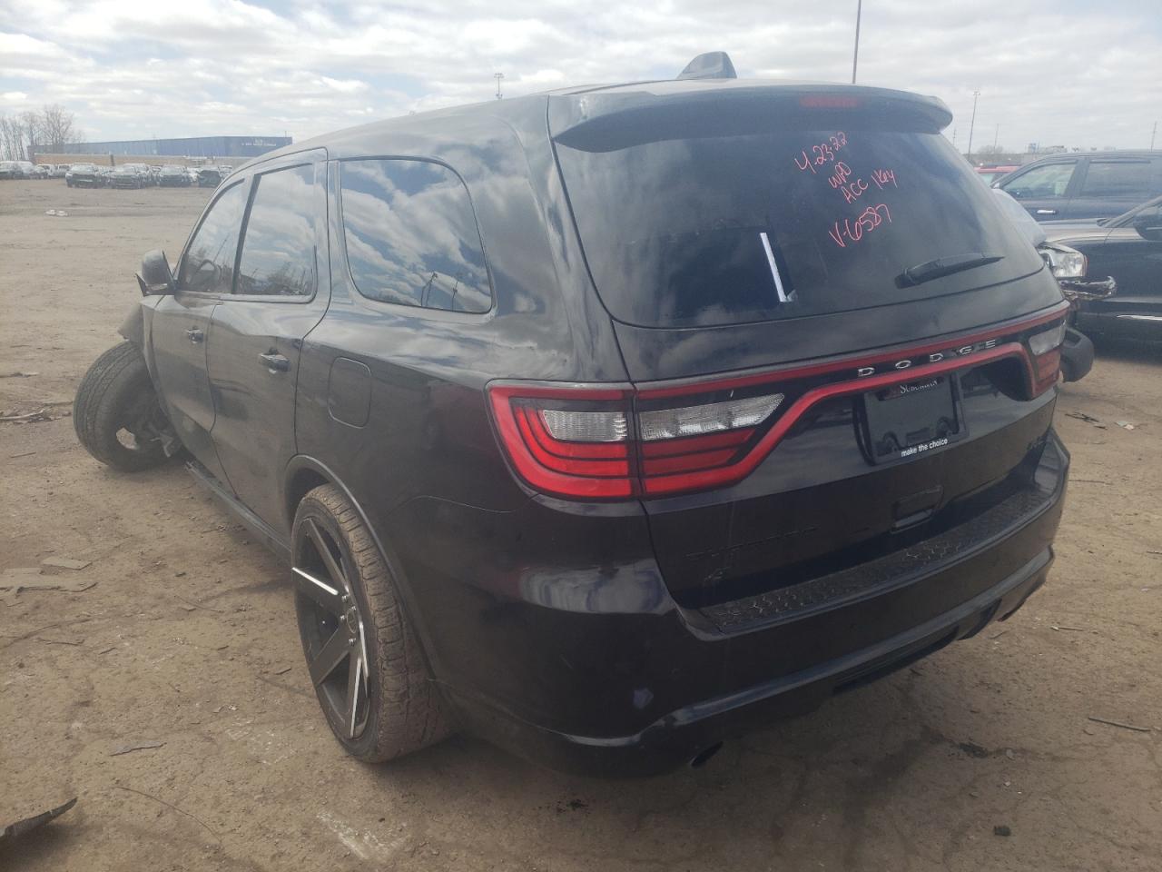 Photo 3 from auction – 2019 DODGE DURANGO R/ with VIN 1C4SDJCT1KC586587