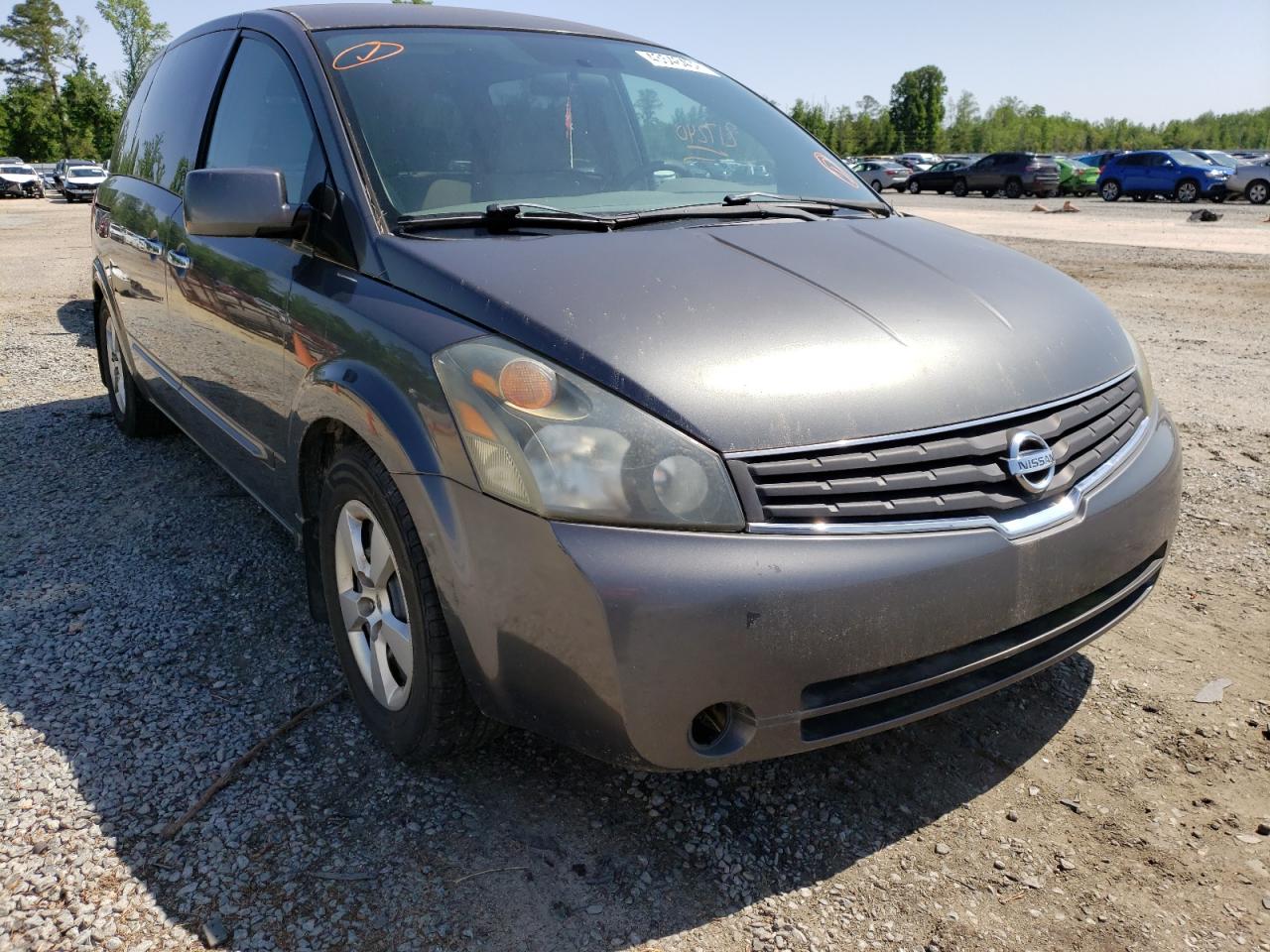 NISSAN QUEST S 2007 with VIN 5N1BV28U07N129054 - Photo from auction