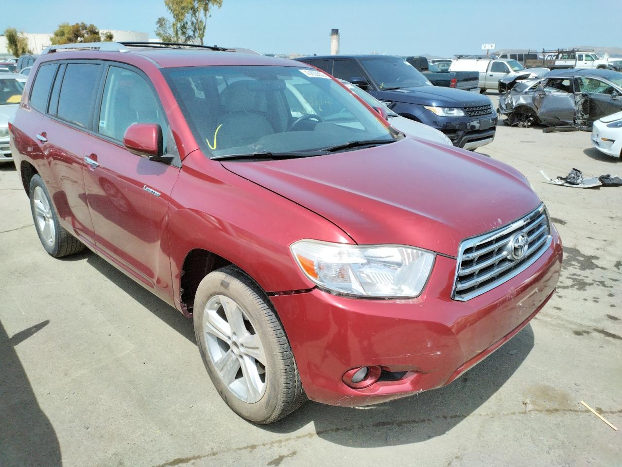 TOYOTA HIGHLANDER 2008 with VIN JTEDS42A282060754 - Photo from auction