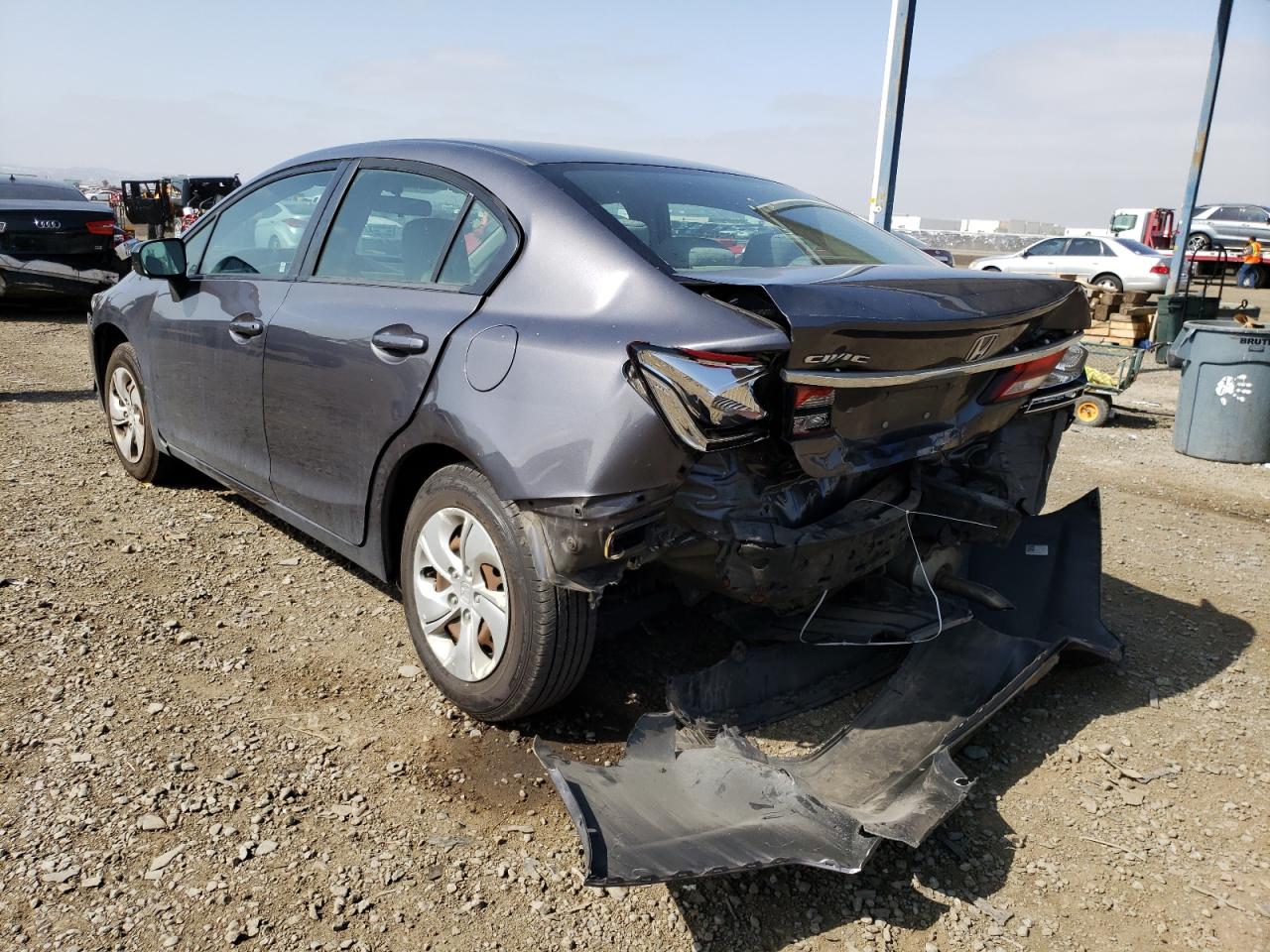 Photo 3 from auction – 2015 HONDA CIVIC LX with VIN 19XFB2F58FE073040