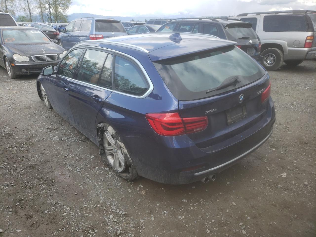Photo 3 from auction – 2016 BMW 328 XI with VIN WBA8G5C55GK752887