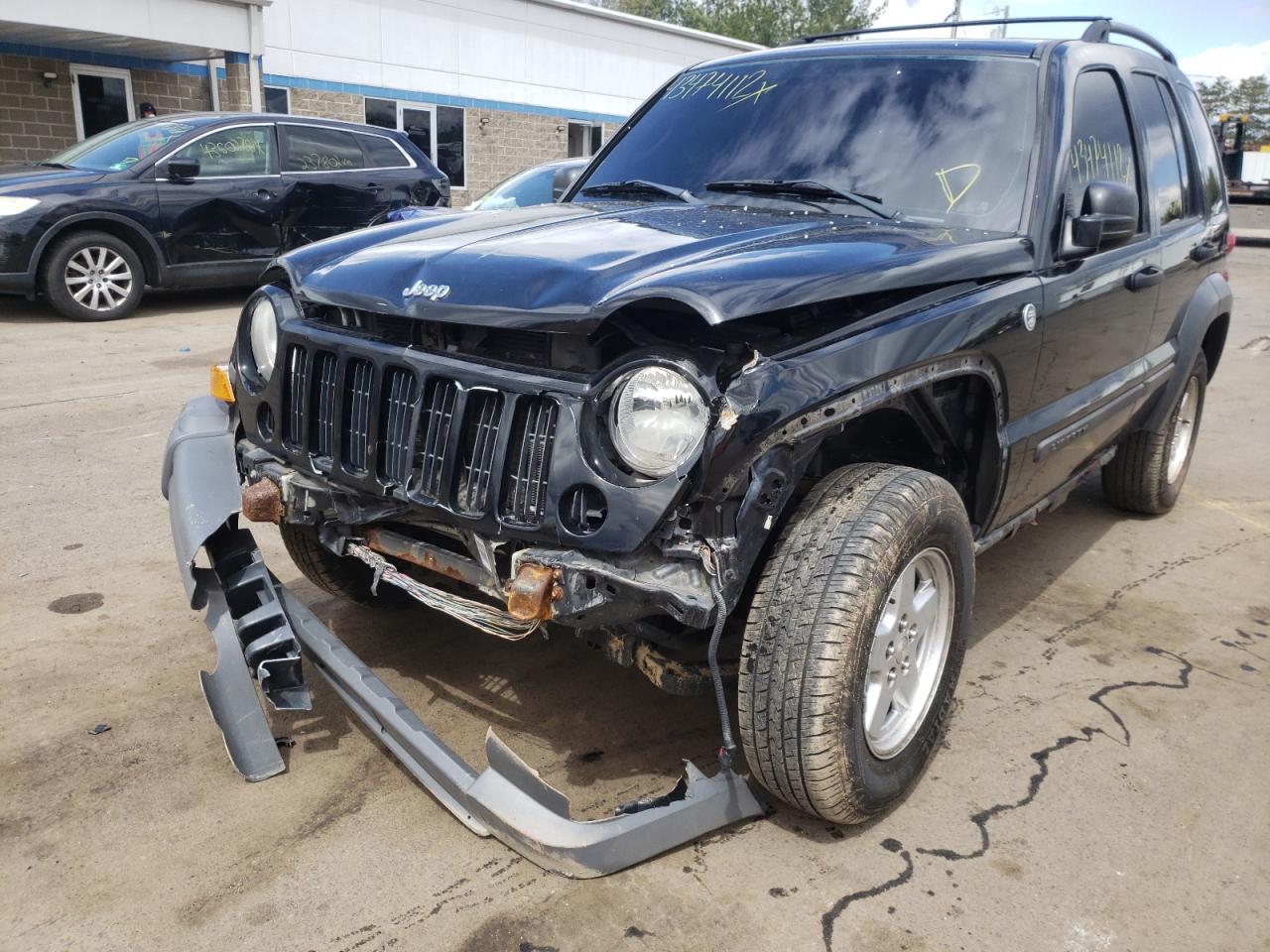 Photo 9 from auction – 2007 JEEP LIBERTY SP with VIN 1J4GL48K77W711053