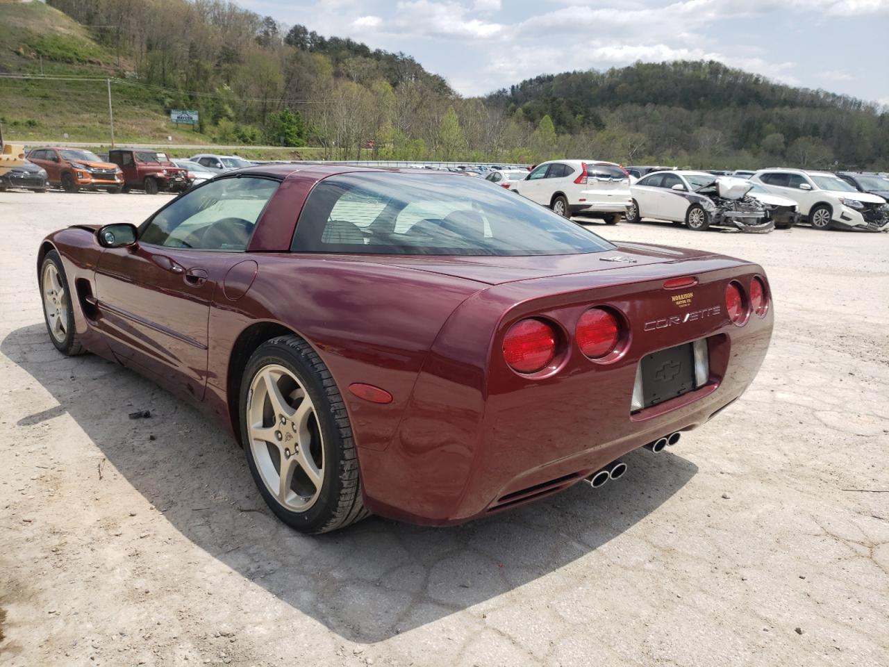 Photo 3 from auction – 2003 CHEVROLET CORVETTE with VIN 1G1YY22G935129775