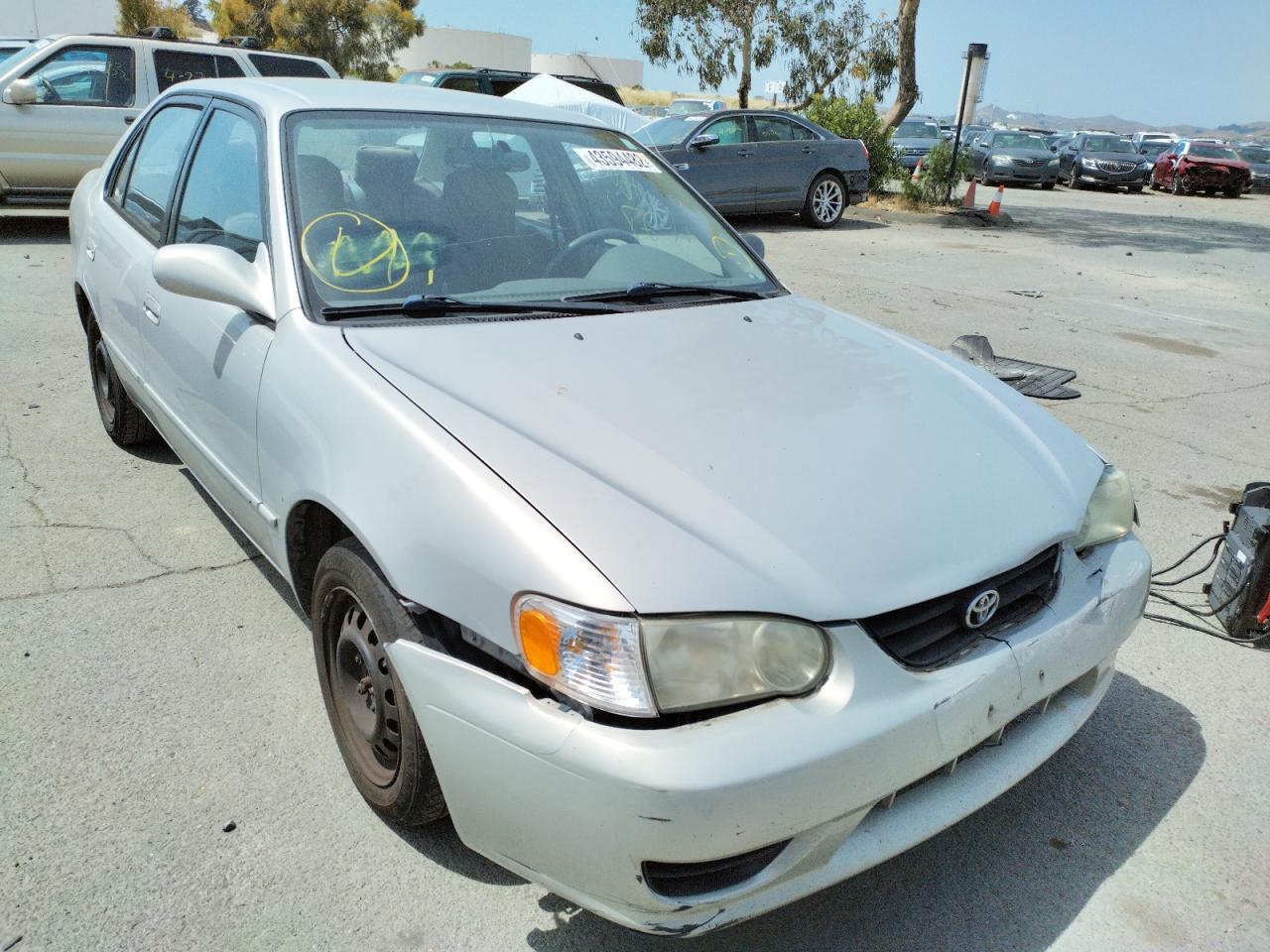 TOYOTA COROLLA CE 2001 with VIN 1NXBR12E41Z553818 - Photo from auction