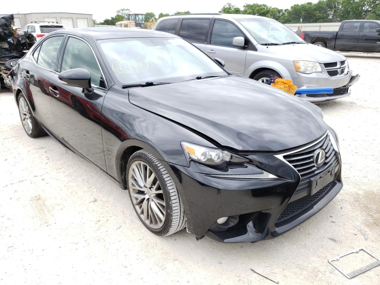 LEXUS IS 250 2014 with VIN JTHBF1D20E5023215 - Photo from auction