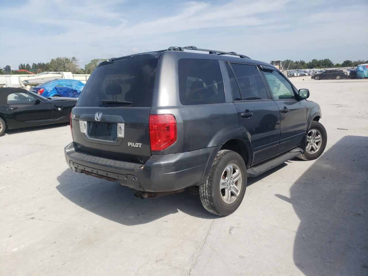Photo 4 from auction – 2005 HONDA PILOT EX with VIN 2HKYF184X5H510316