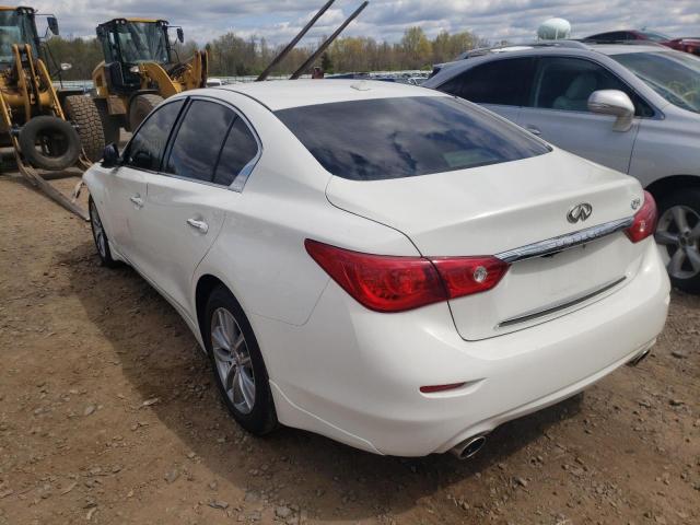 Photo 3 from auction – 2014 INFINITI Q50 BASE with VIN JN1BV7AR4EM694016