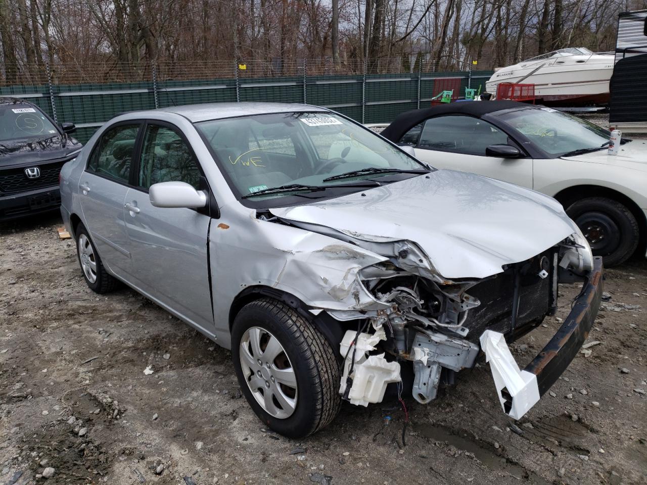 TOYOTA COROLLA CE 2008 with VIN 2T1BR32E48C877178 - Photo from auction