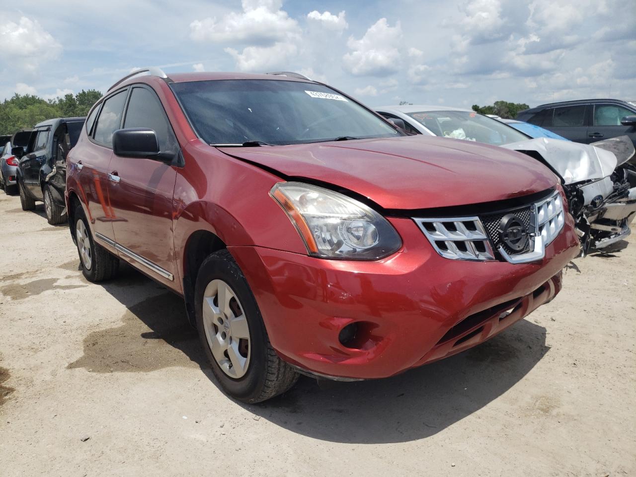 NISSAN ROGUE SELE 2014 with VIN JN8AS5MT1EW622261 - Photo from auction
