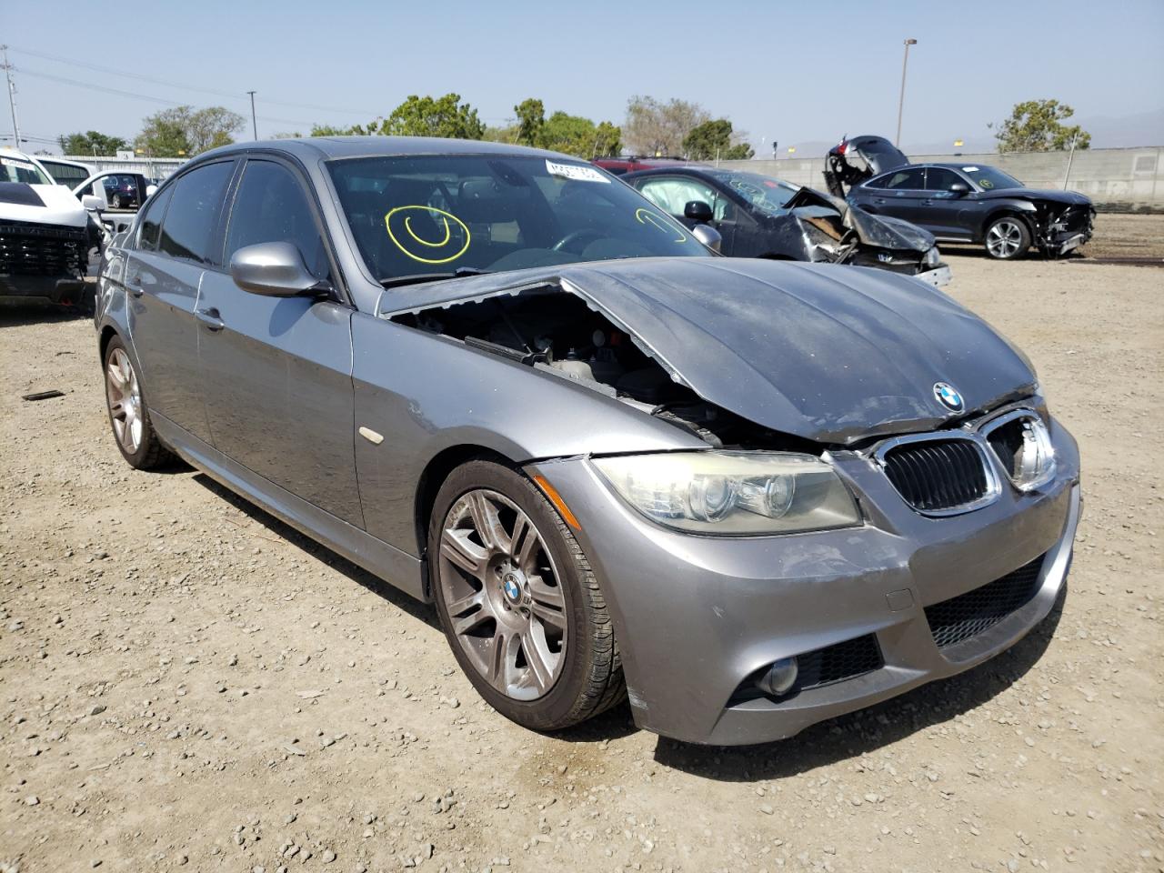 BMW 328 I 2010 with VIN WBAPH7C5XAA800420 - Photo from auction