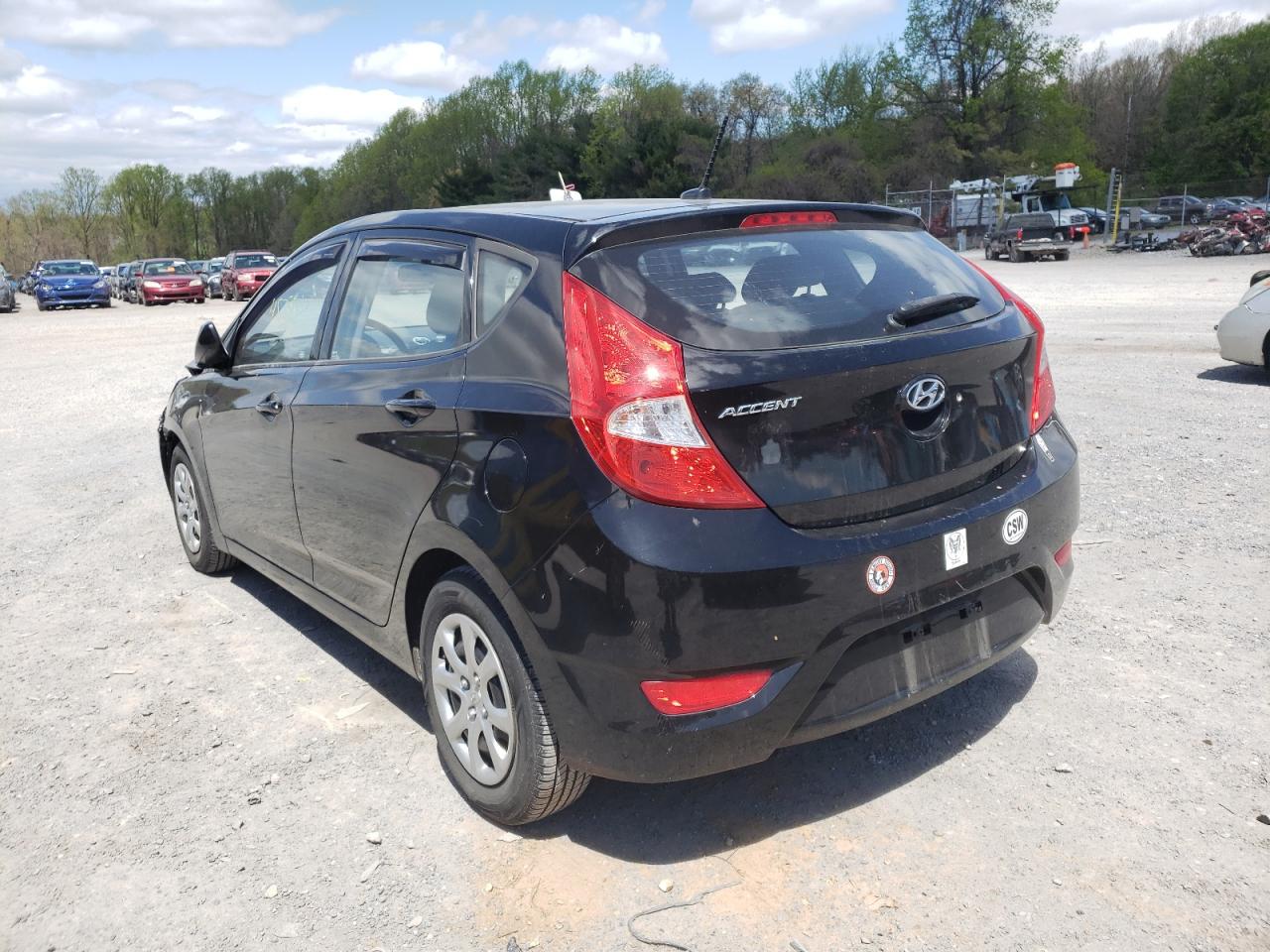 Photo 3 from auction – 2014 HYUNDAI ACCENT GLS with VIN KMHCT5AE9EU194342