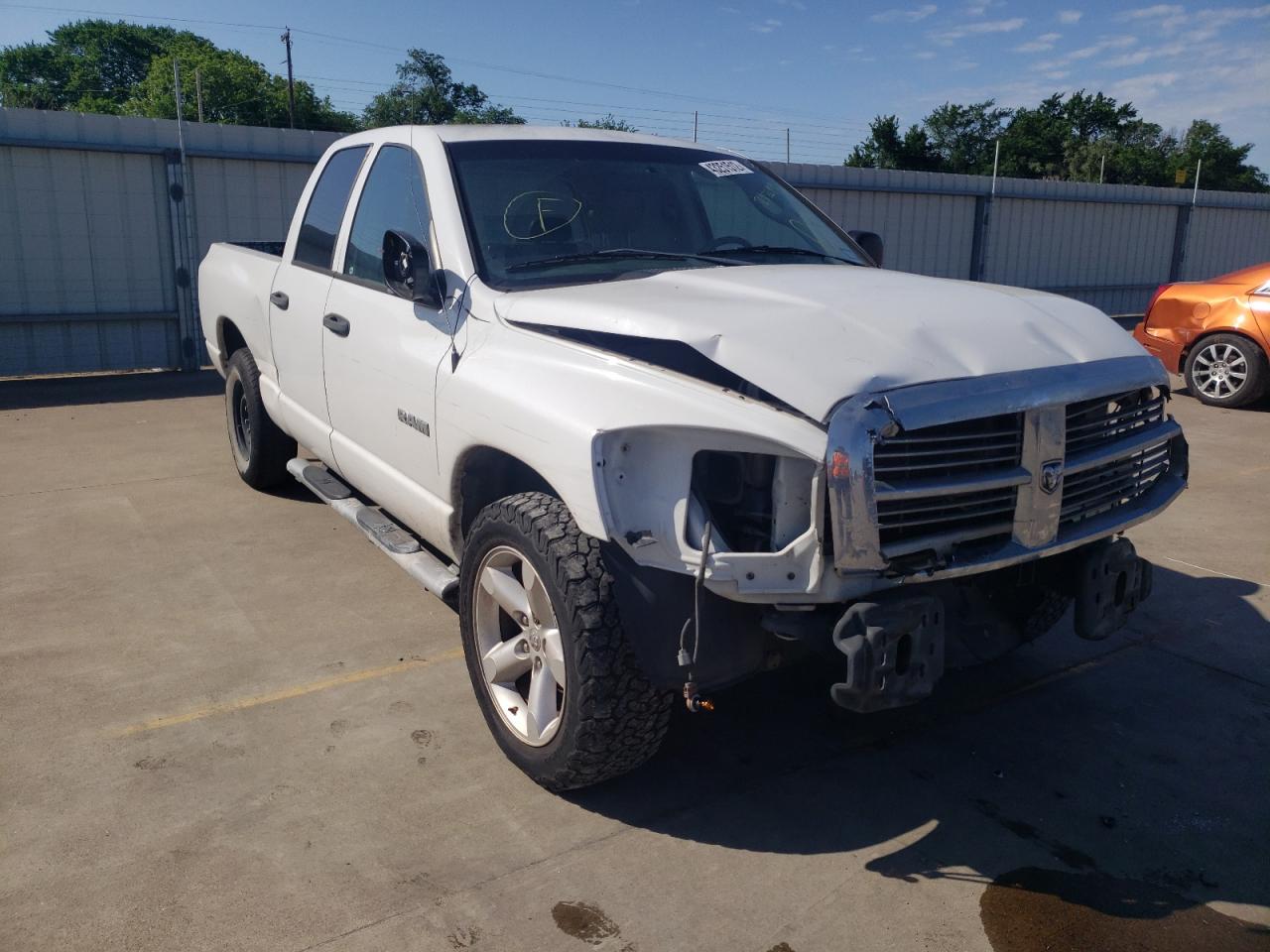 Photo 1 from auction – 2008 DODGE RAM 1500 S with VIN 1D7HA18N38J232299