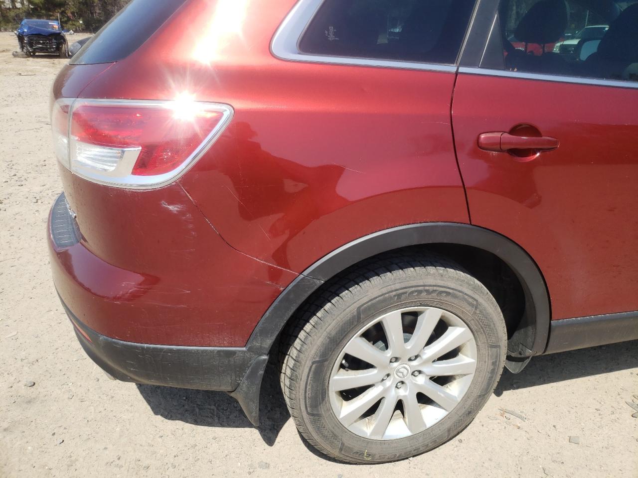 Photo 9 from auction – 2008 MAZDA CX-9 with VIN JM3TB38A180138221