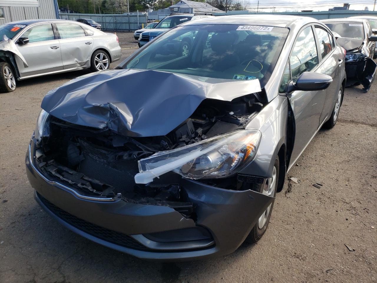 Photo 9 from auction – 2016 KIA FORTE LX with VIN KNAFX4A6XG5537646