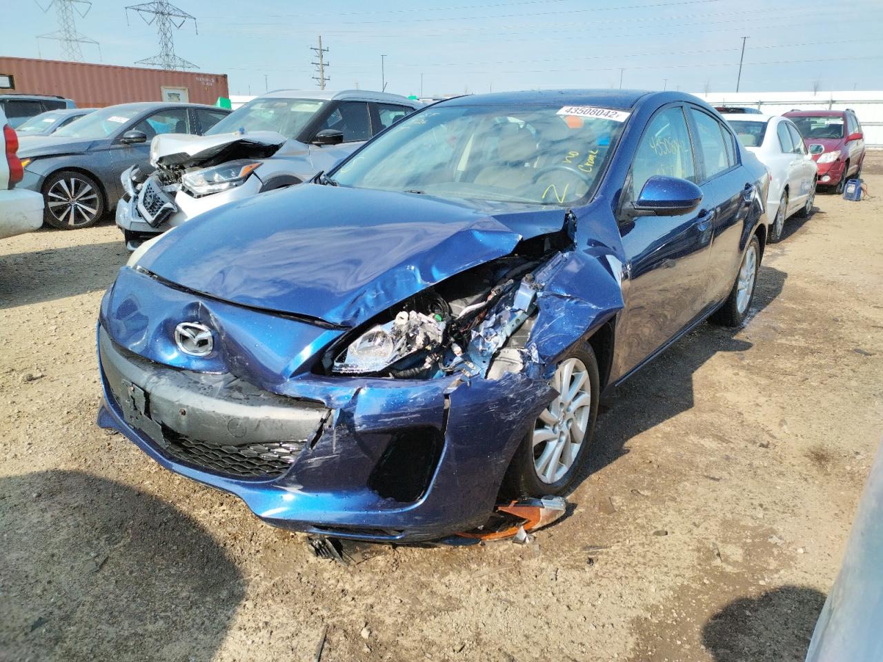 Photo 2 from auction – 2012 MAZDA 3 I with VIN JM1BL1VF5C1500687
