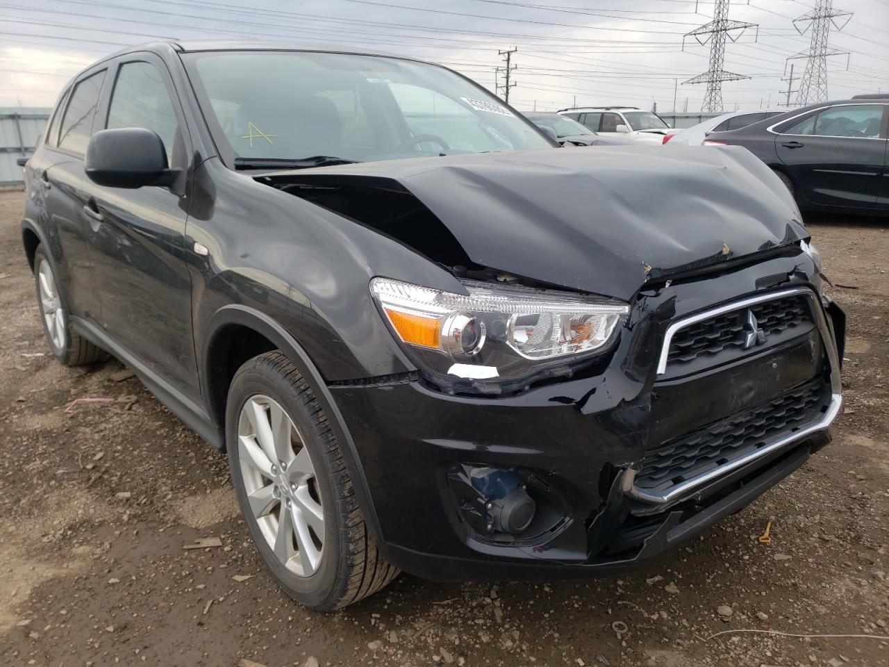 MITSUBISHI OUTLANDER 2014 مع رقم تعريف المركبة 4A4AP3AU8EE022138 - صورة من المزاد