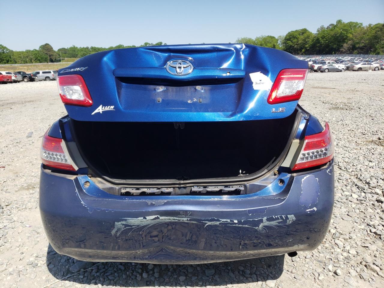 Photo 9 from auction – 2010 TOYOTA CAMRY BASE with VIN 4T1BF3EK2AU560921