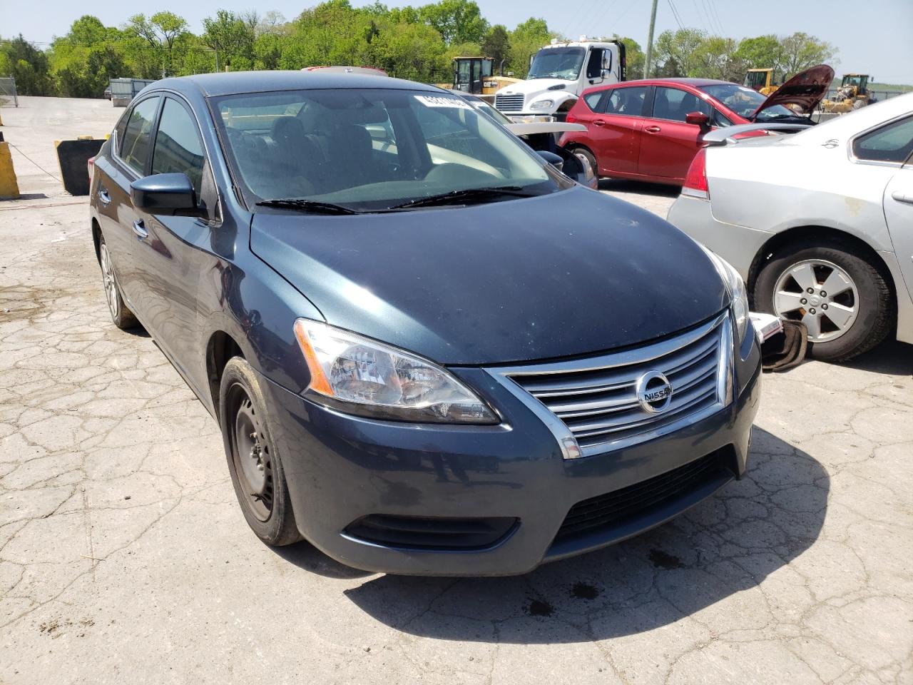 NISSAN SENTRA S 2014 with VIN 3N1AB7AP3EL659562 - Photo from auction
