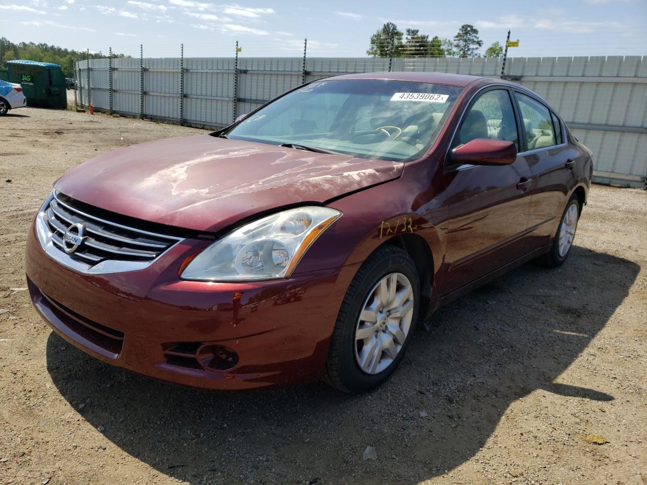 Photo 2 from auction – 2012 NISSAN ALTIMA BAS with VIN 1N4AL2AP3CN476212