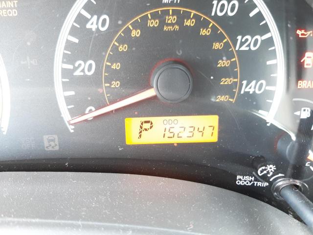 Photo 8 from auction – 2009 TOYOTA COROLLA BA with VIN JTDBL40E399020917