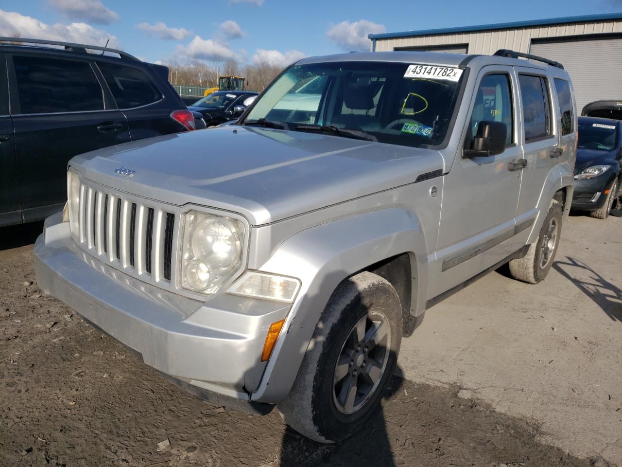 Photo 2 from auction – 2008 JEEP LIBERTY SP with VIN 1J8GN28K58W286530