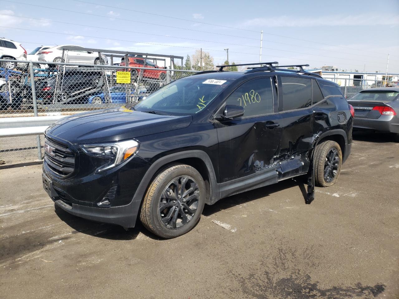Photo 9 from auction – 2020 GMC TERRAIN SL with VIN 3GKALVEX6LL316075
