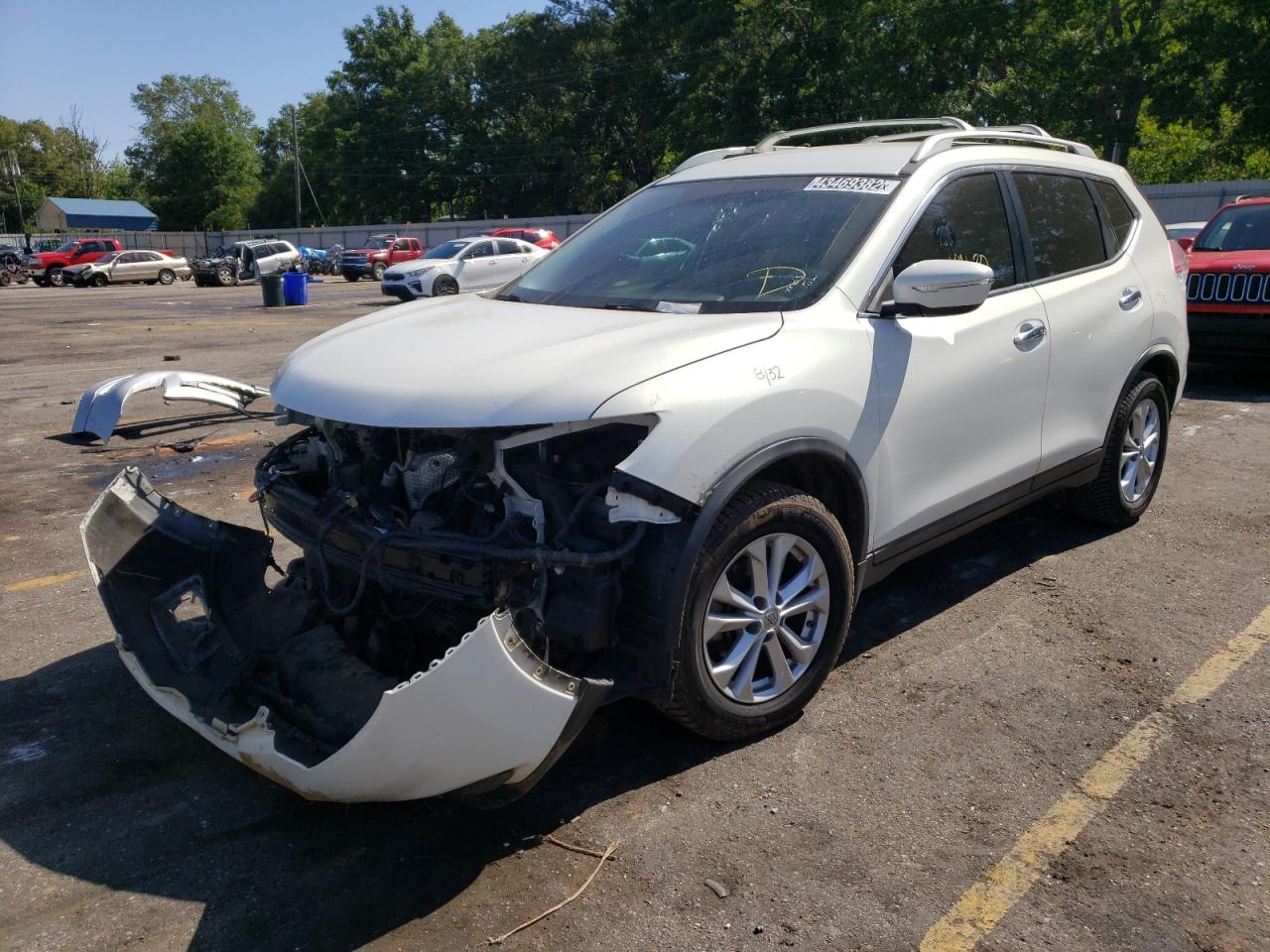 Photo 2 from auction – 2014 NISSAN ROGUE S with VIN 5N1AT2MT1EC852628