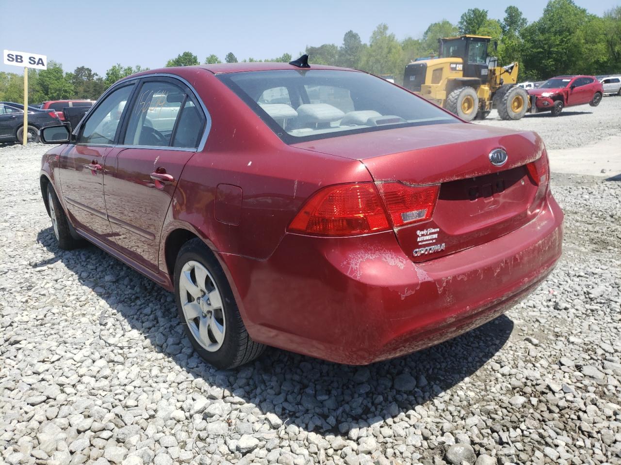 Photo 3 from auction – 2010 KIA OPTIMA LX with VIN KNAGG4A83A5430063