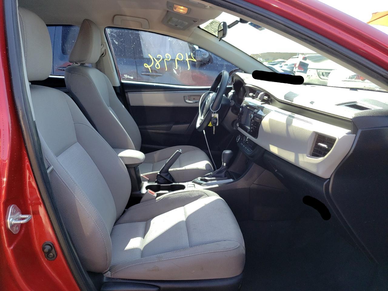 Photo 5 from auction – 2015 TOYOTA COROLLA L with VIN 5YFBURHE6FP201790