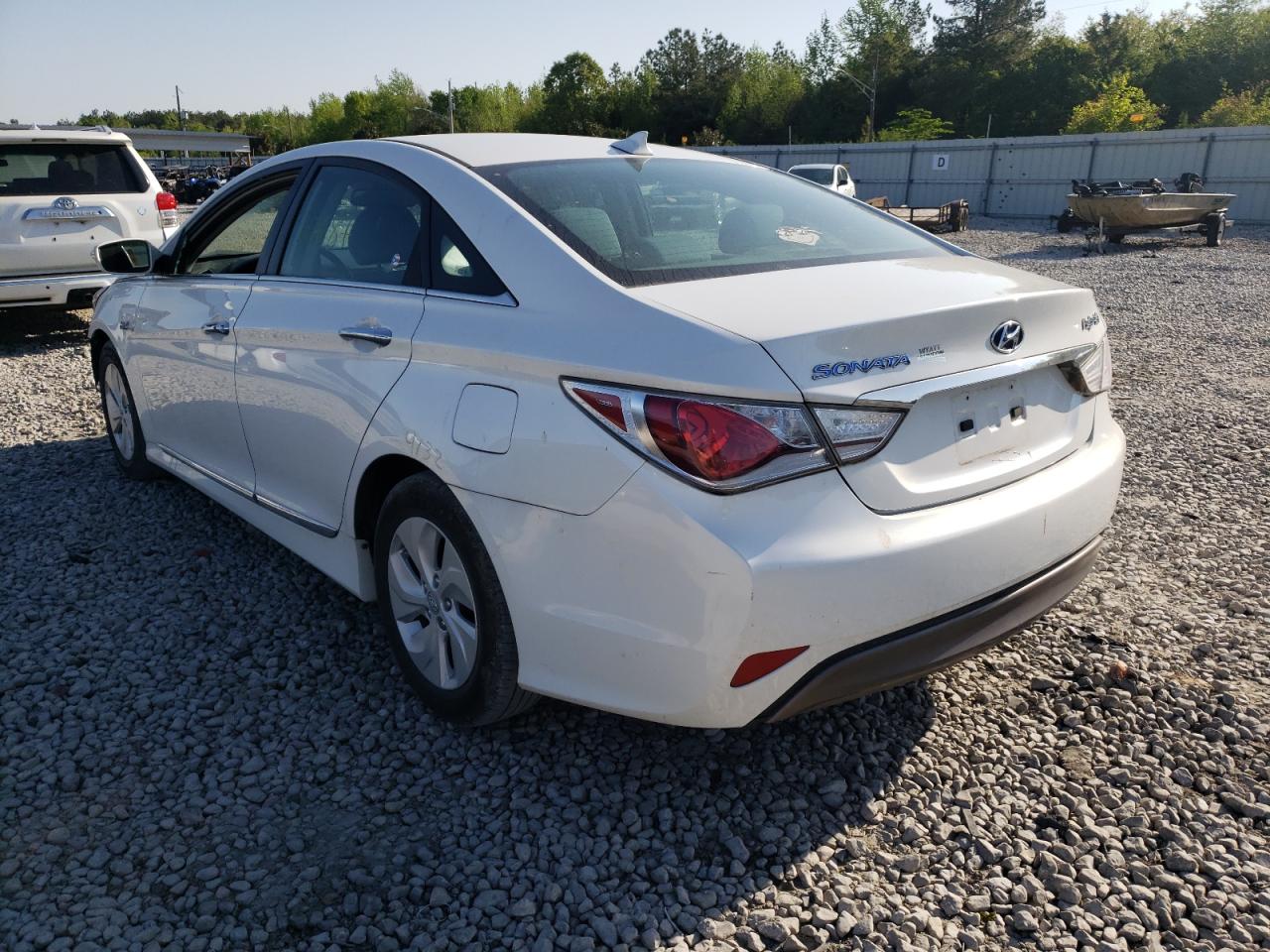 Photo 3 from auction – 2013 HYUNDAI SONATA HYB with VIN KMHEC4A4XDA078271