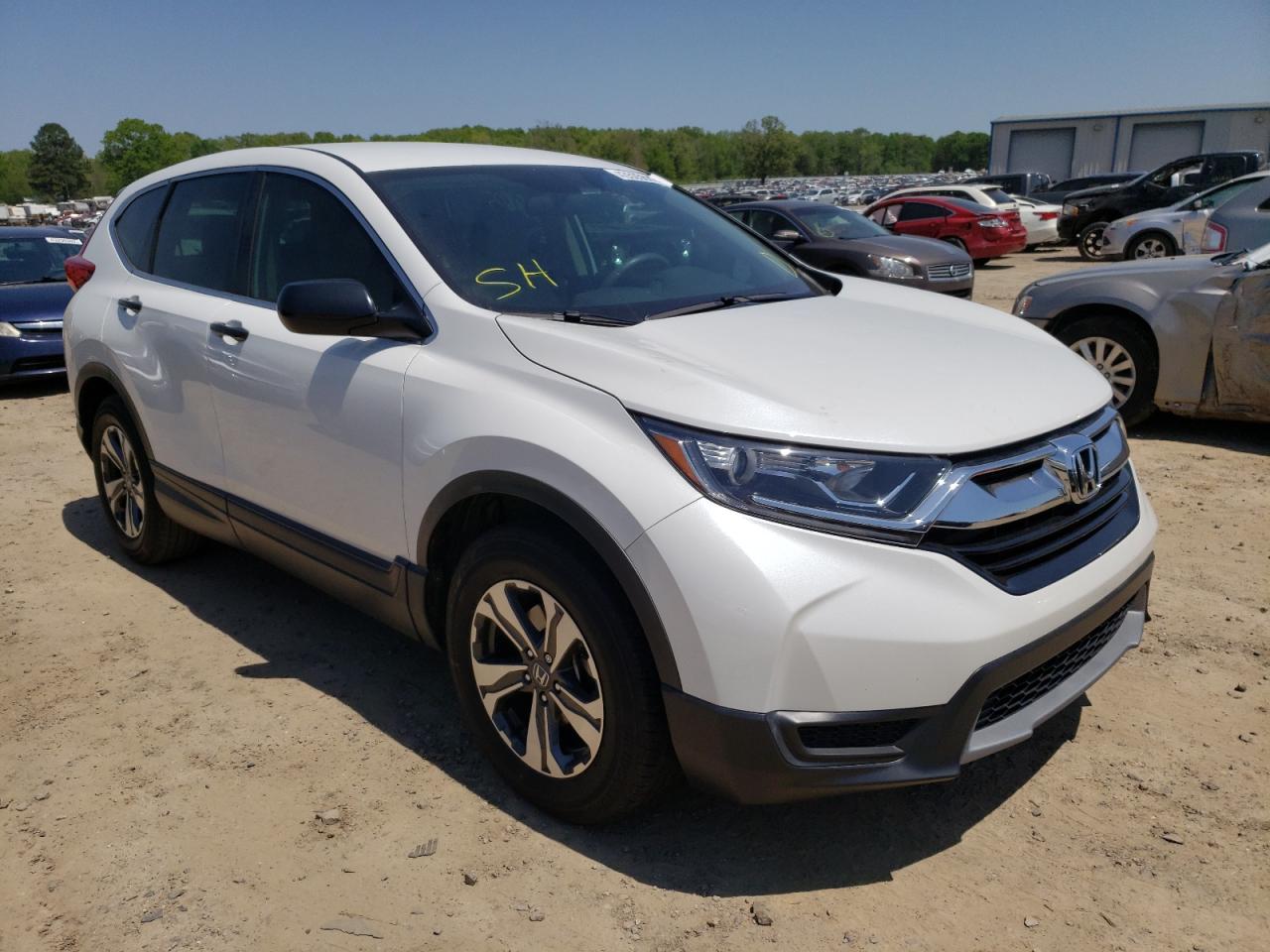 HONDA CR-V LX 2019 with VIN 2HKRW5H38KH402002 - Photo from auction