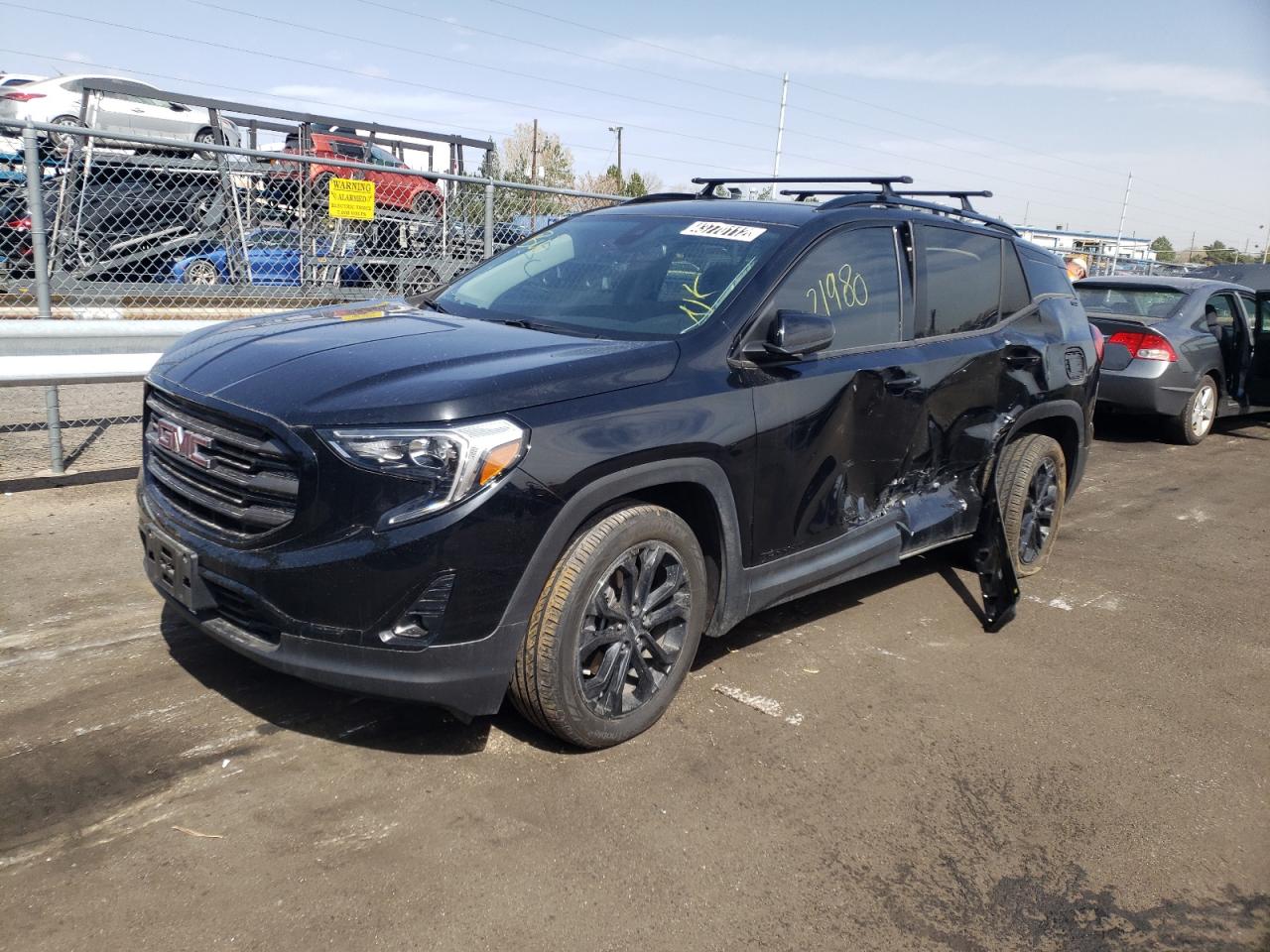 Photo 2 from auction – 2020 GMC TERRAIN SL with VIN 3GKALVEX6LL316075