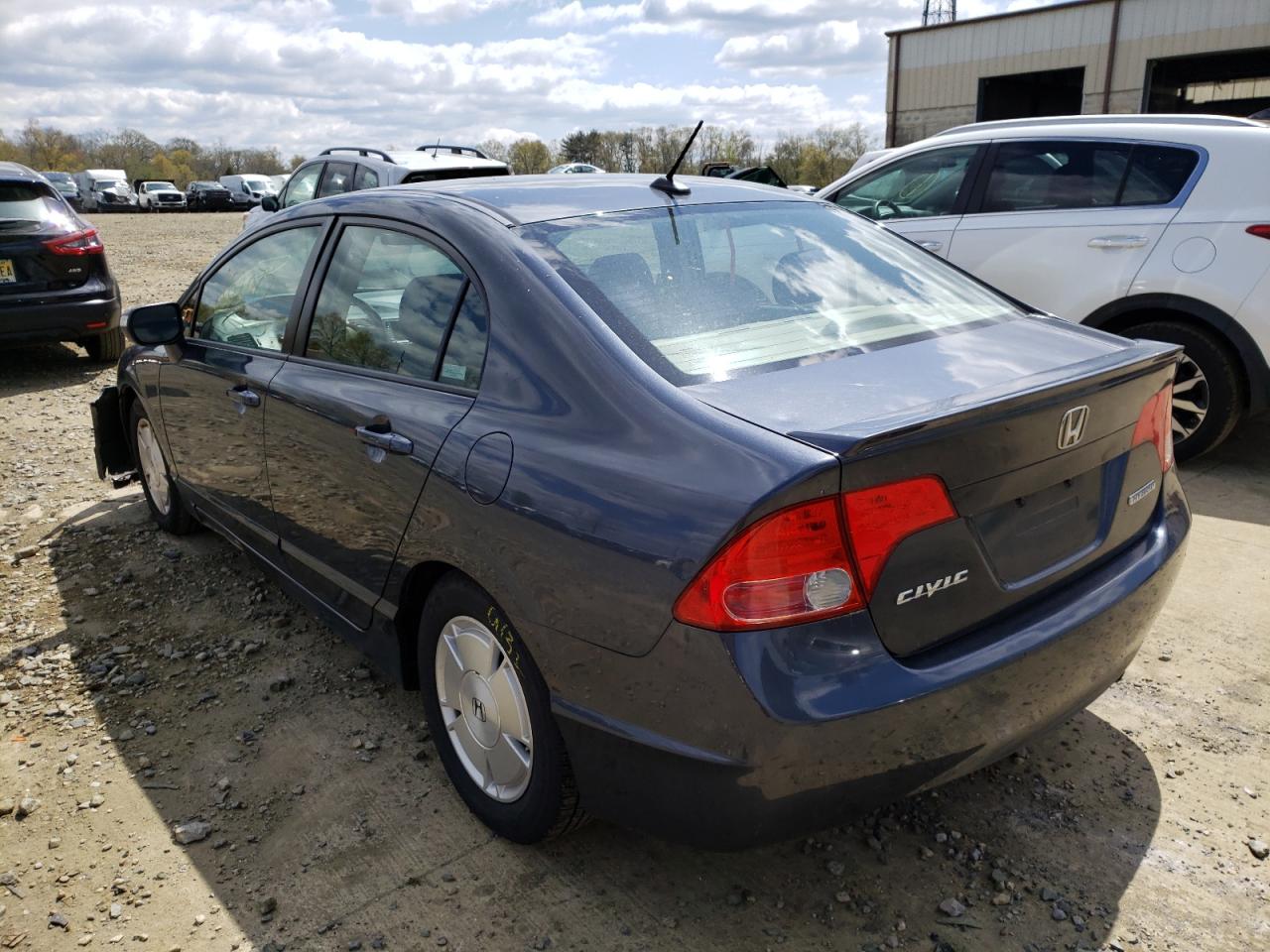 Photo 3 from auction – 2008 HONDA CIVIC HYBR with VIN JHMFA36238S016760