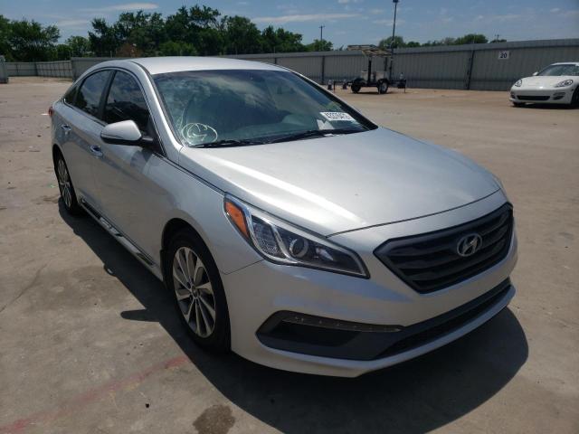 HYUNDAI SONATA SPO 2016 with VIN 5NPE34AF4GH403578 - Photo from auction