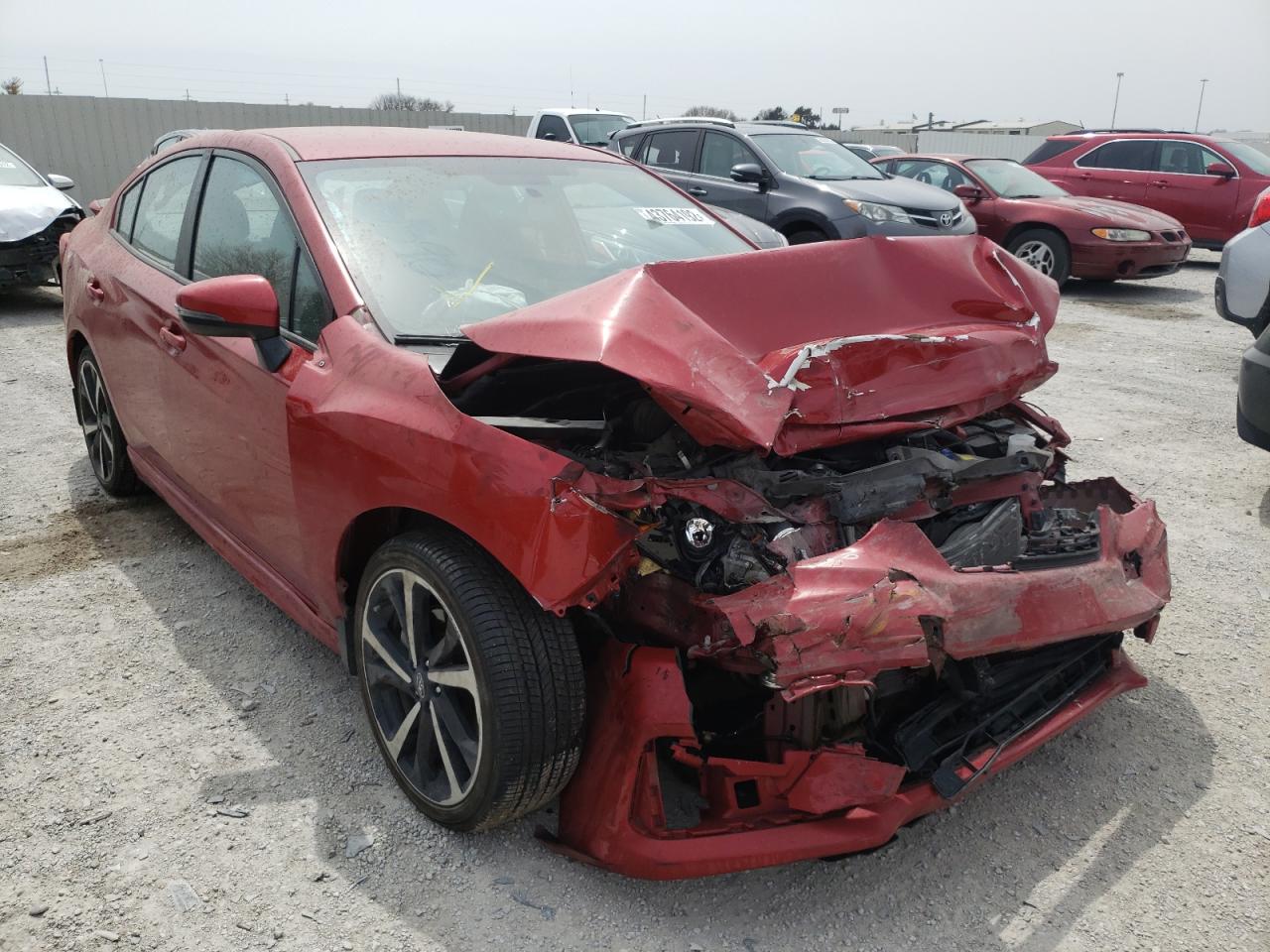 SUBARU IMPREZA SP 2020 with VIN 4S3GKAL60L3610448 - Photo from auction