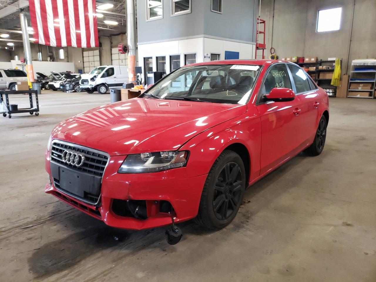 Photo 2 from auction – 2011 AUDI A4 with VIN WAUBFAFL3BN028411