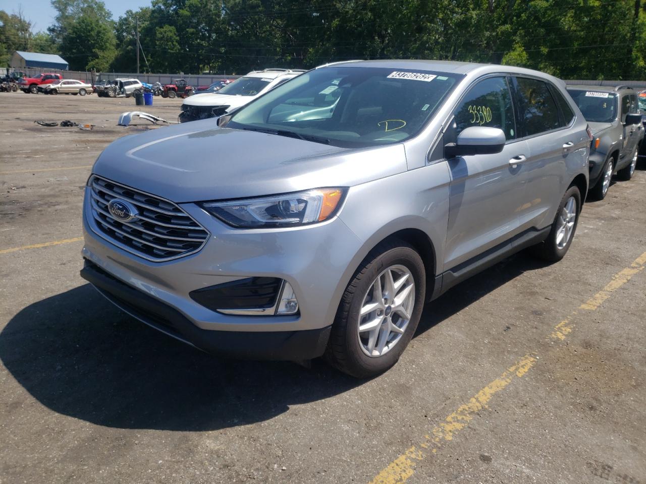 Photo 2 from auction – 2021 FORD EDGE SEL with VIN 2FMPK3J98MBA10475
