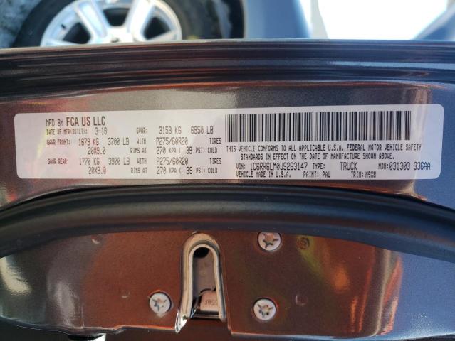 Photo 10 from auction – 2018 RAM 1500 SLT with VIN 1C6RR6LM0JS263147