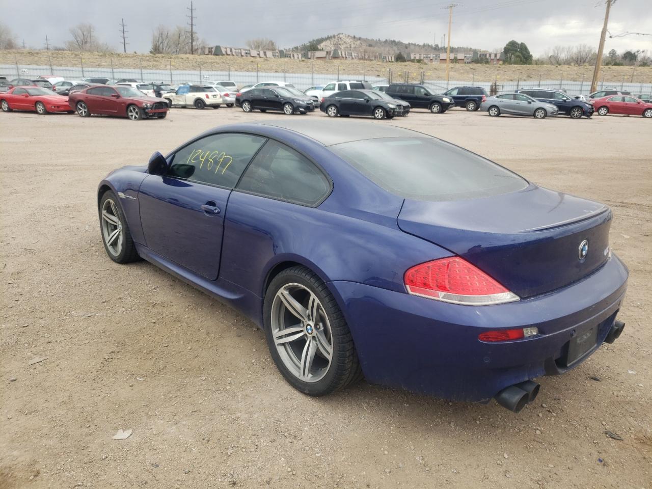 Photo 3 from auction – 2007 BMW M6 with VIN WBSEH93507B798713